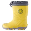 Резиновые сапоги для девочек 29 желтые